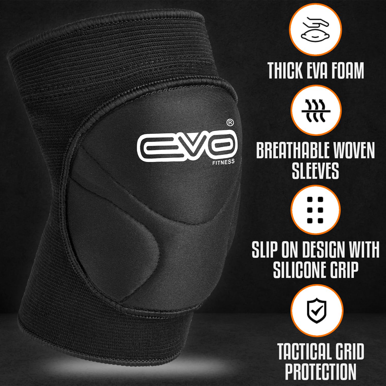 EVO Elasticated  Knee Pads - Image 3