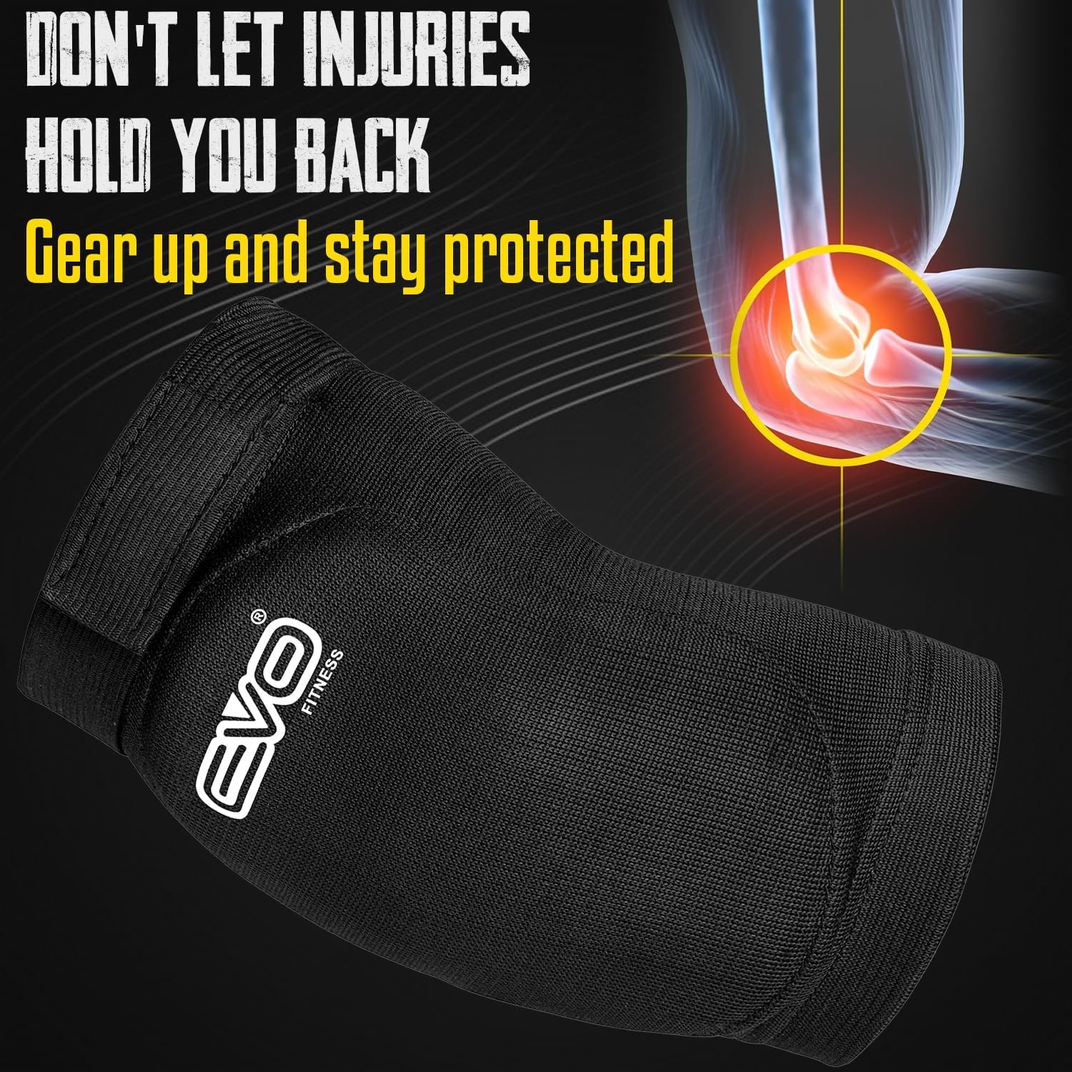 EVO Fitness Elbow brace support pad - Image 6