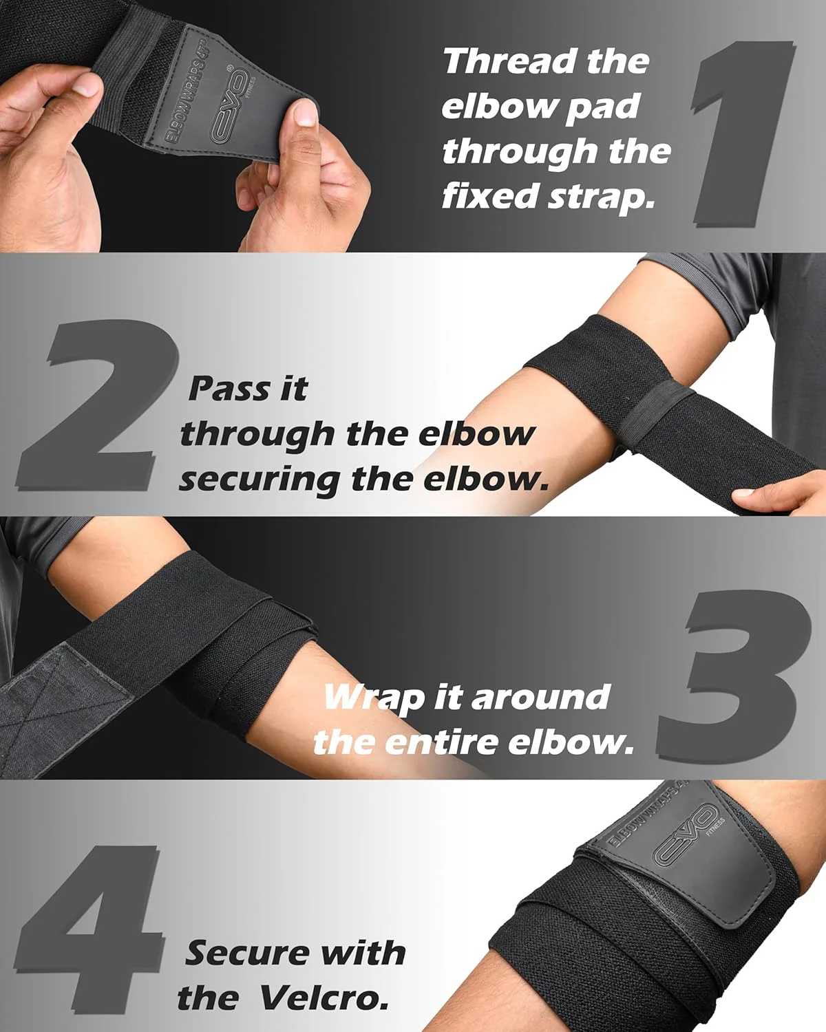 EVO Fitness Elbow Wrap - Image 3