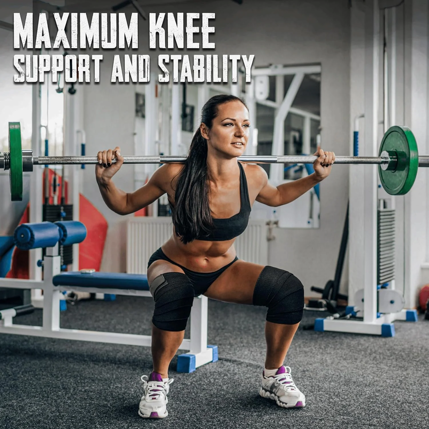 EVO Fitness Knee Wrap - Image 6