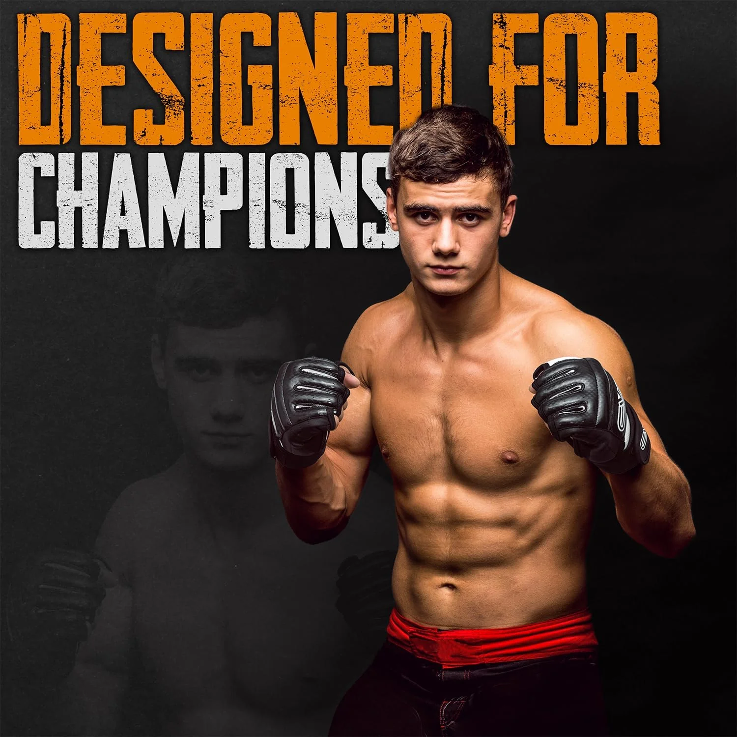 EVO Fitness MMA Gloves black - Image 5