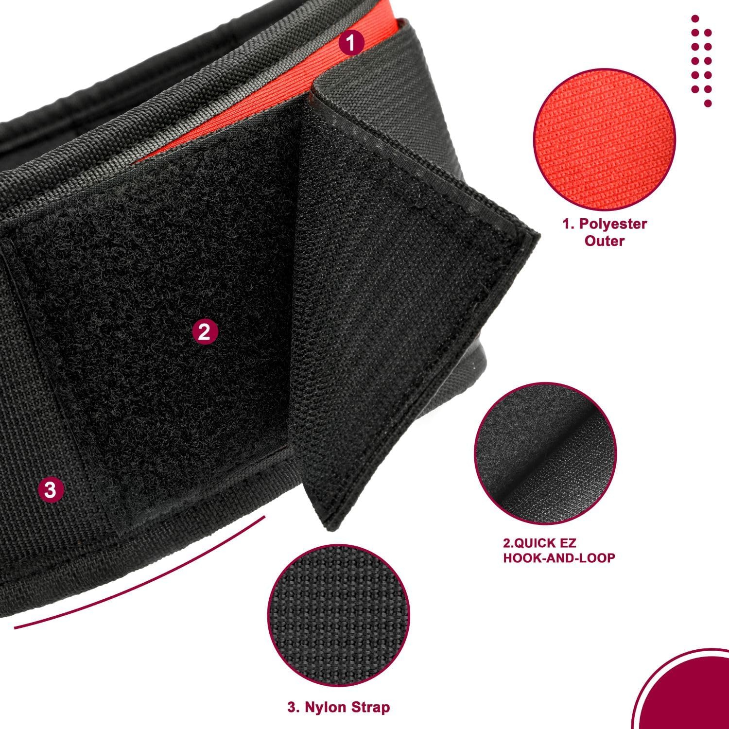 EVO Fitness Weight Lifting Belt AUTO LOCK 6.5” - Image 10