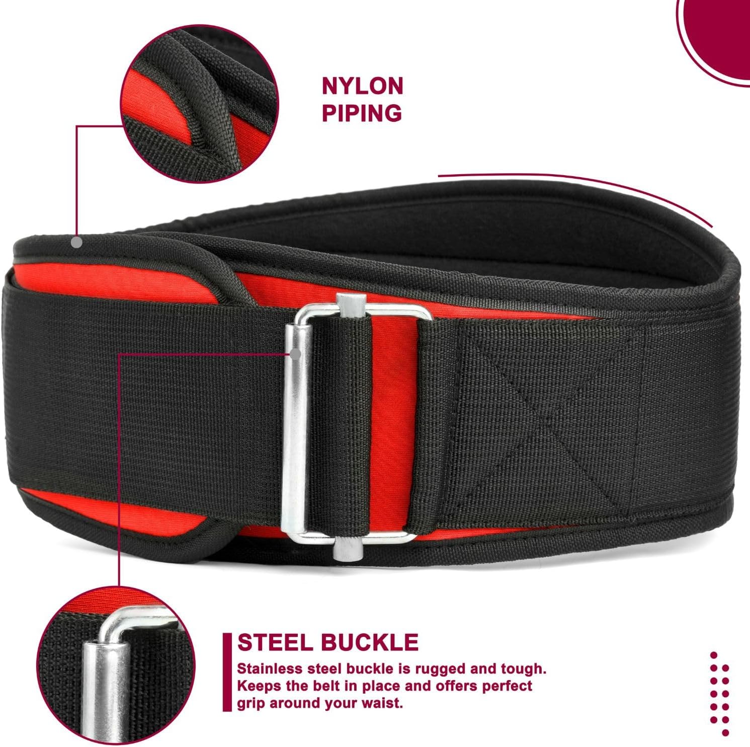 EVO Fitness Weight Lifting Belt AUTO LOCK 6.5” - Image 12