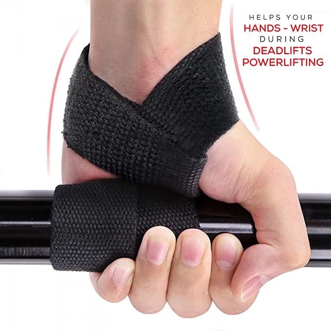 EVO Fitness Weight Lifting Straps Anti Slip Unisex - Image 5