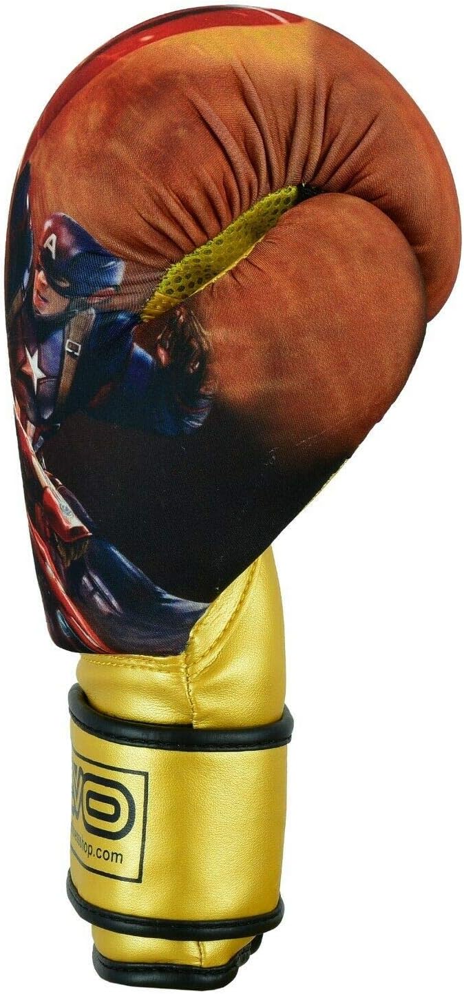 EVO KIDS CAPTAIN AMERICA BOXING GLOVES - Image 5