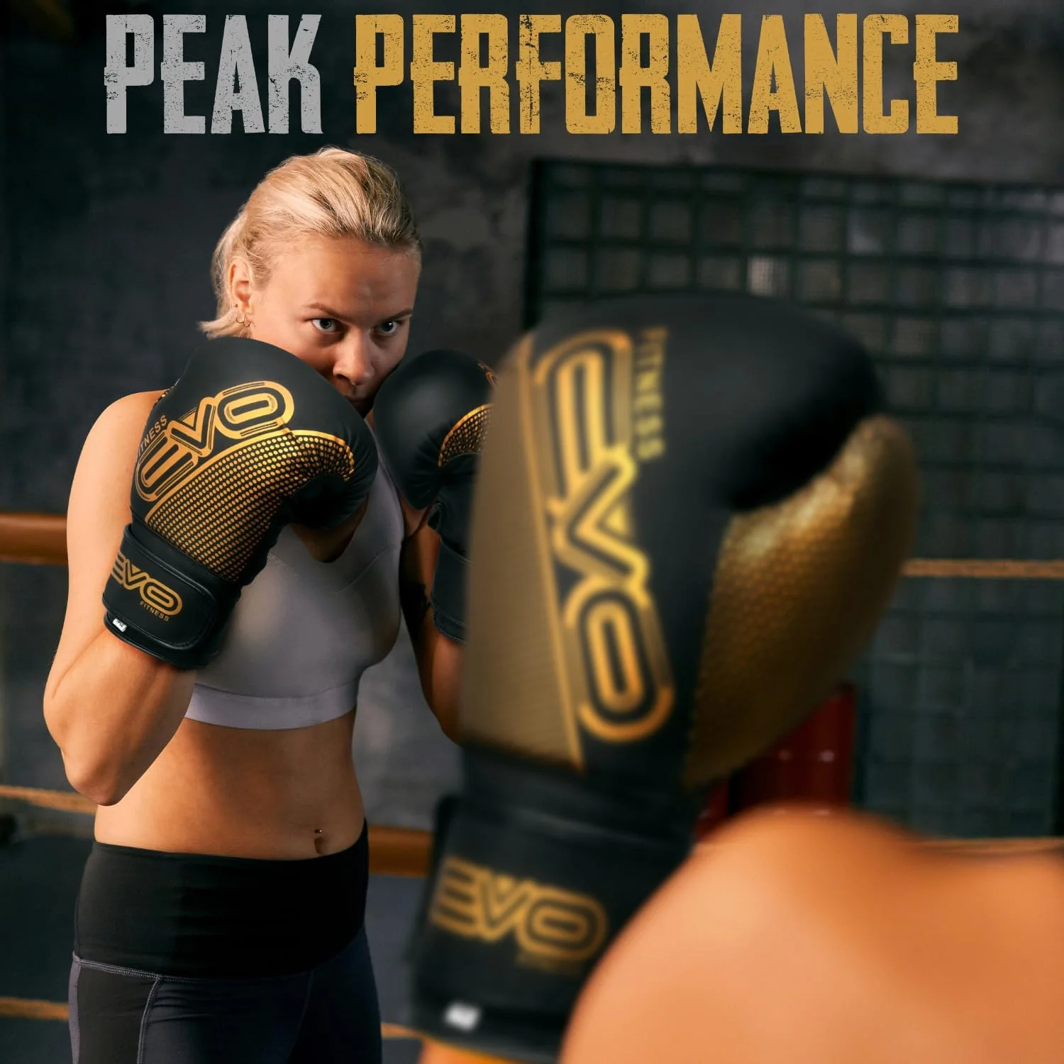 EVO Maya Leather Classic Boxing Gloves - Image 5