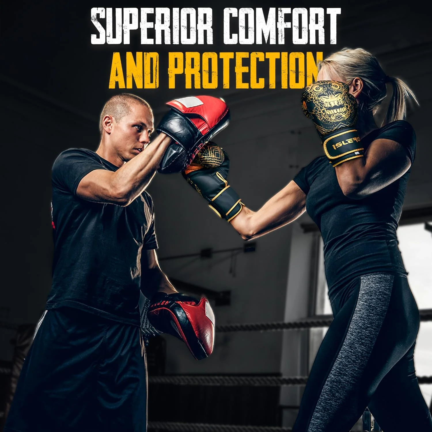 EVO Maya Leather Beast Boxing Gloves - Image 7