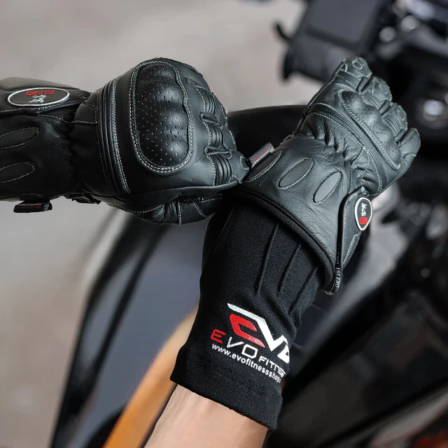EVO Winter Black Thermal Inner Gloves - Image 9