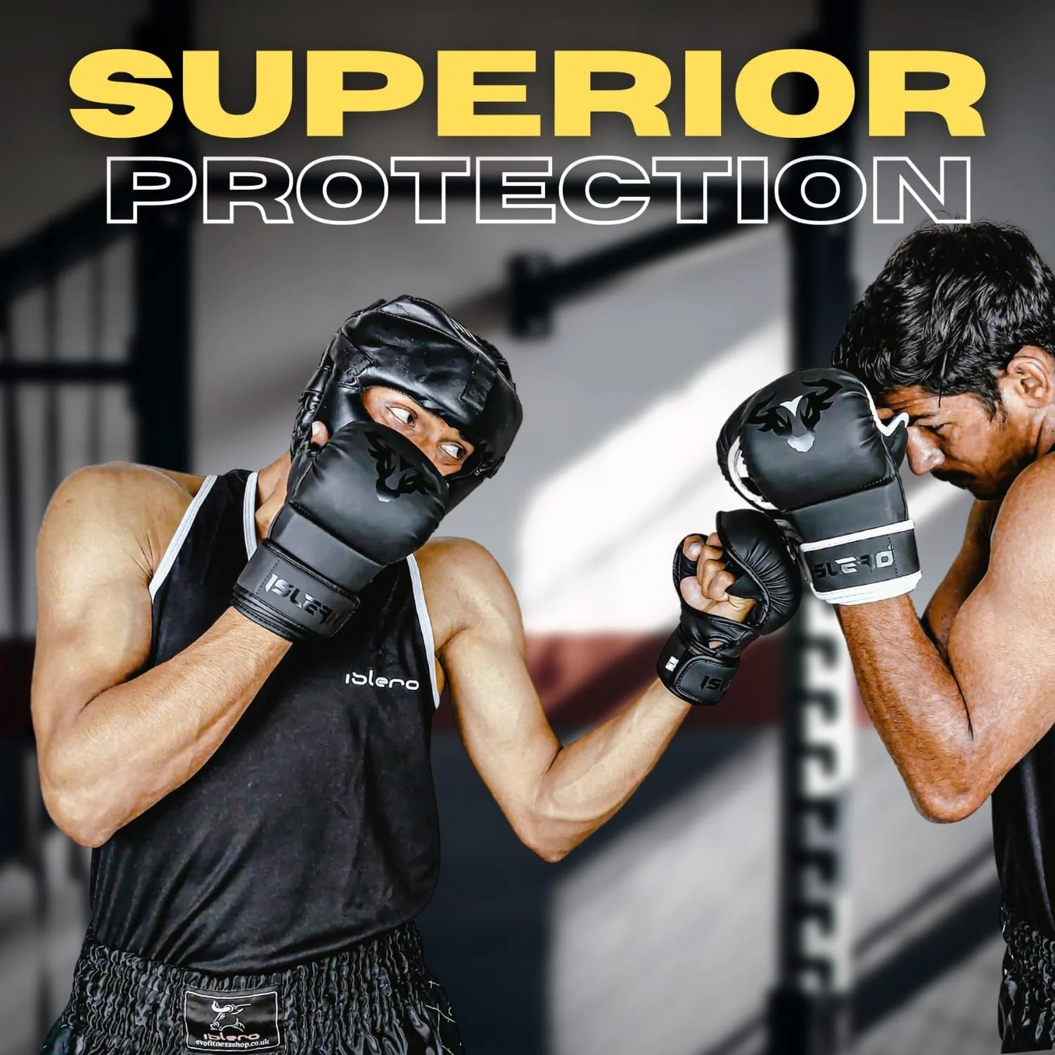 Islero Bull Matte Black MMA Gloves - Image 5