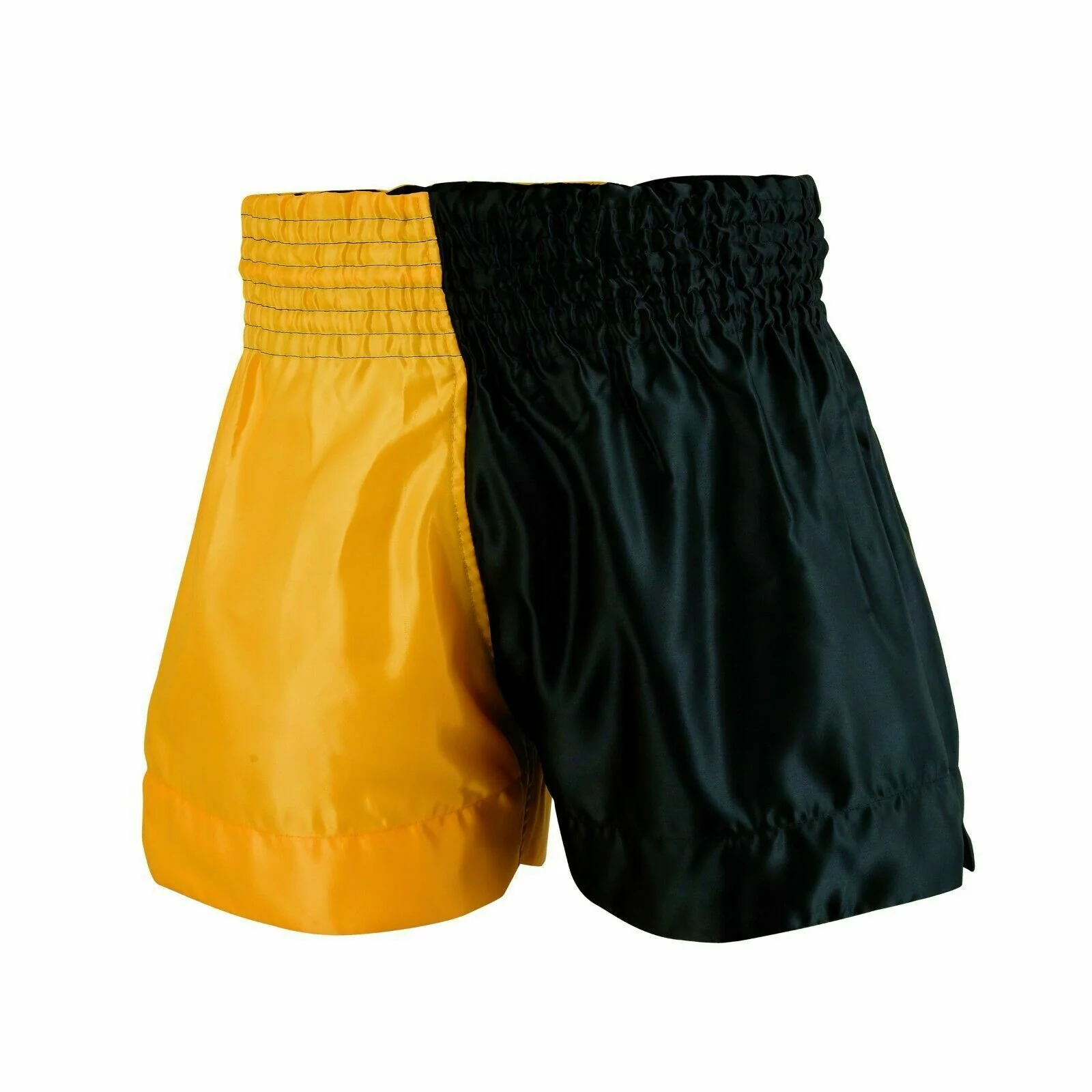 ISLERO Yellow Muay Thai Shorts - Image 4